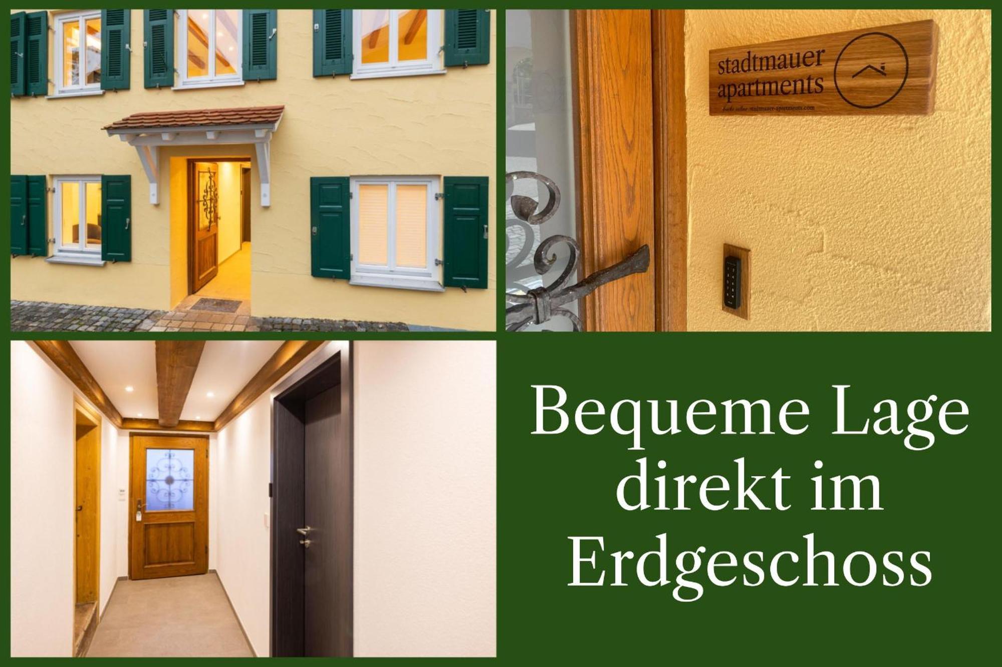 Stadtmauer - Neue Helle Direkt An Der Historischen Stadtmauer